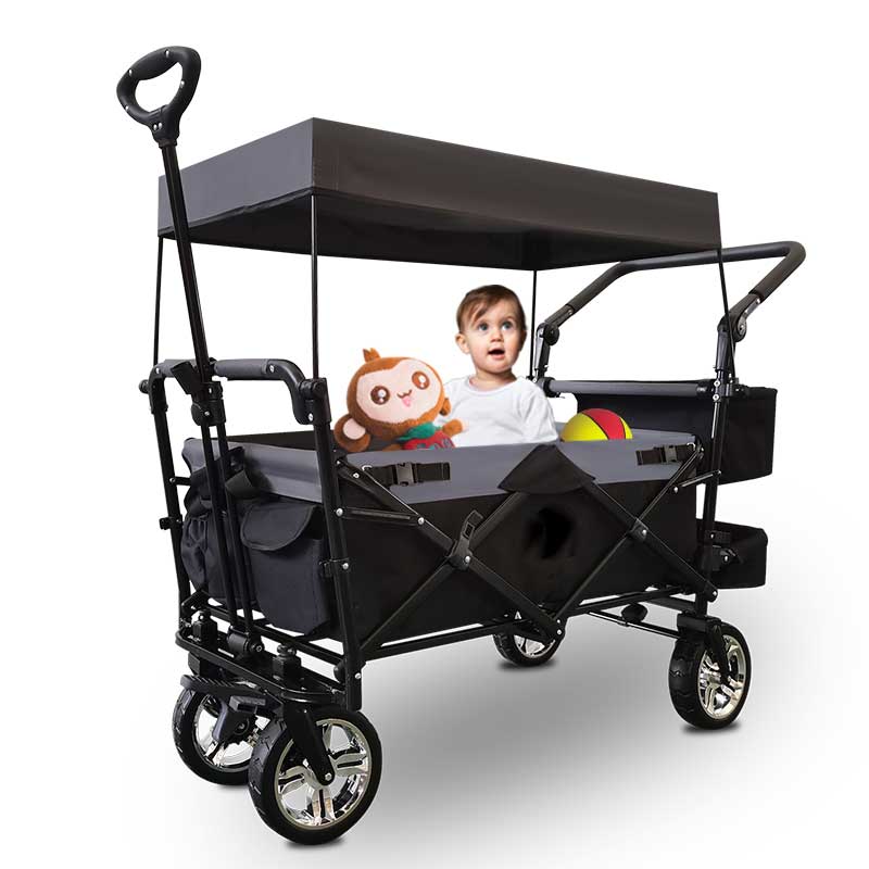 Kids Outdoor Furniture Set - Duw- en trekbare, extra sterke, opvouwbare,