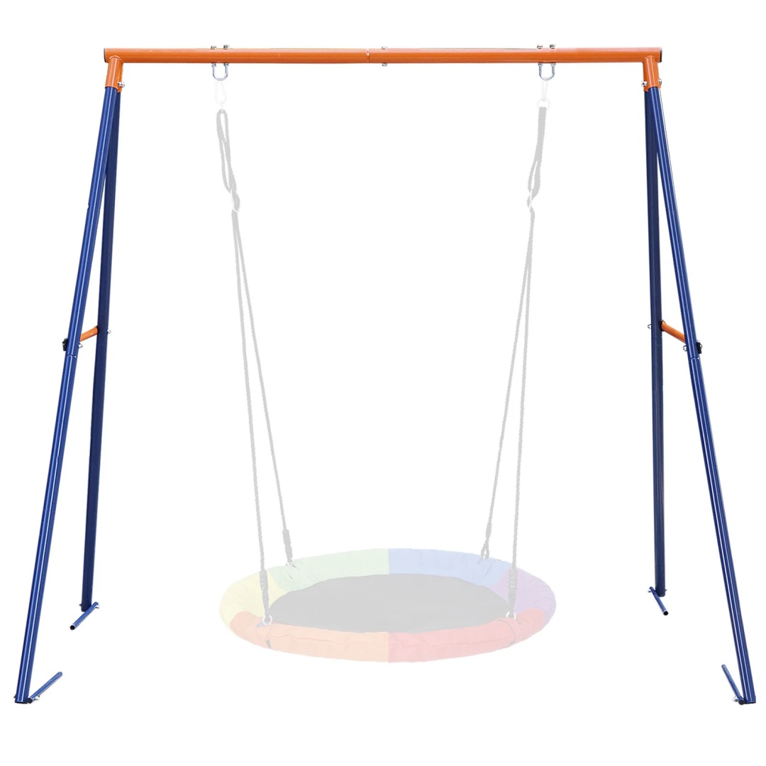 Kids Outdoor Furniture Set - Zwaarbelastbaar A-frame schommelstatief voor kinderen in