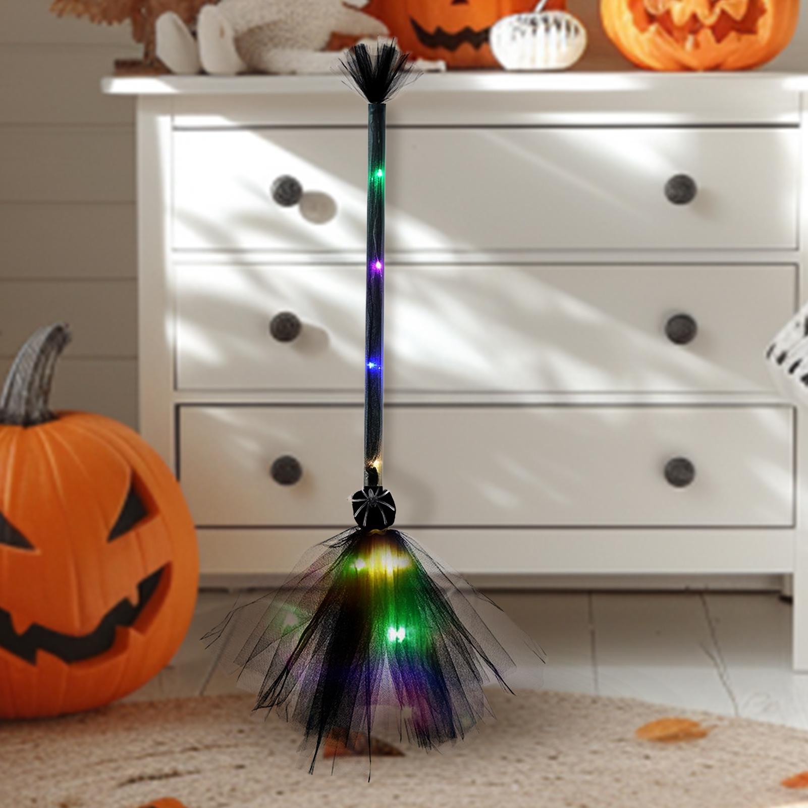 Heksenbezem op batterijen, gra - Kids Outdoor Broom recensie en prijs