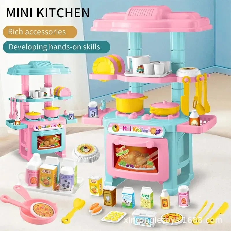 Mini keuken speelset, doe-het- - Kids Outdoor Kitchen Accessories recensie en prijs