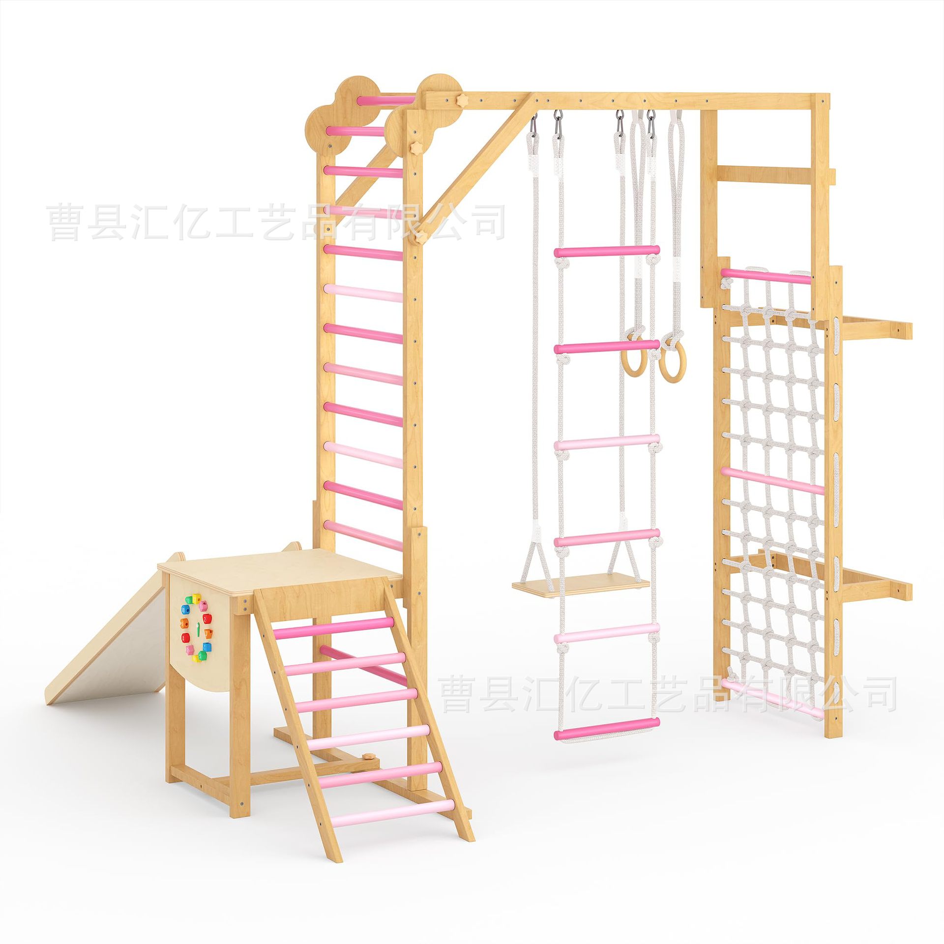 Indoor houten kinderspeelgoed  - Kids Outdoor Climbing Frame recensie en prijs