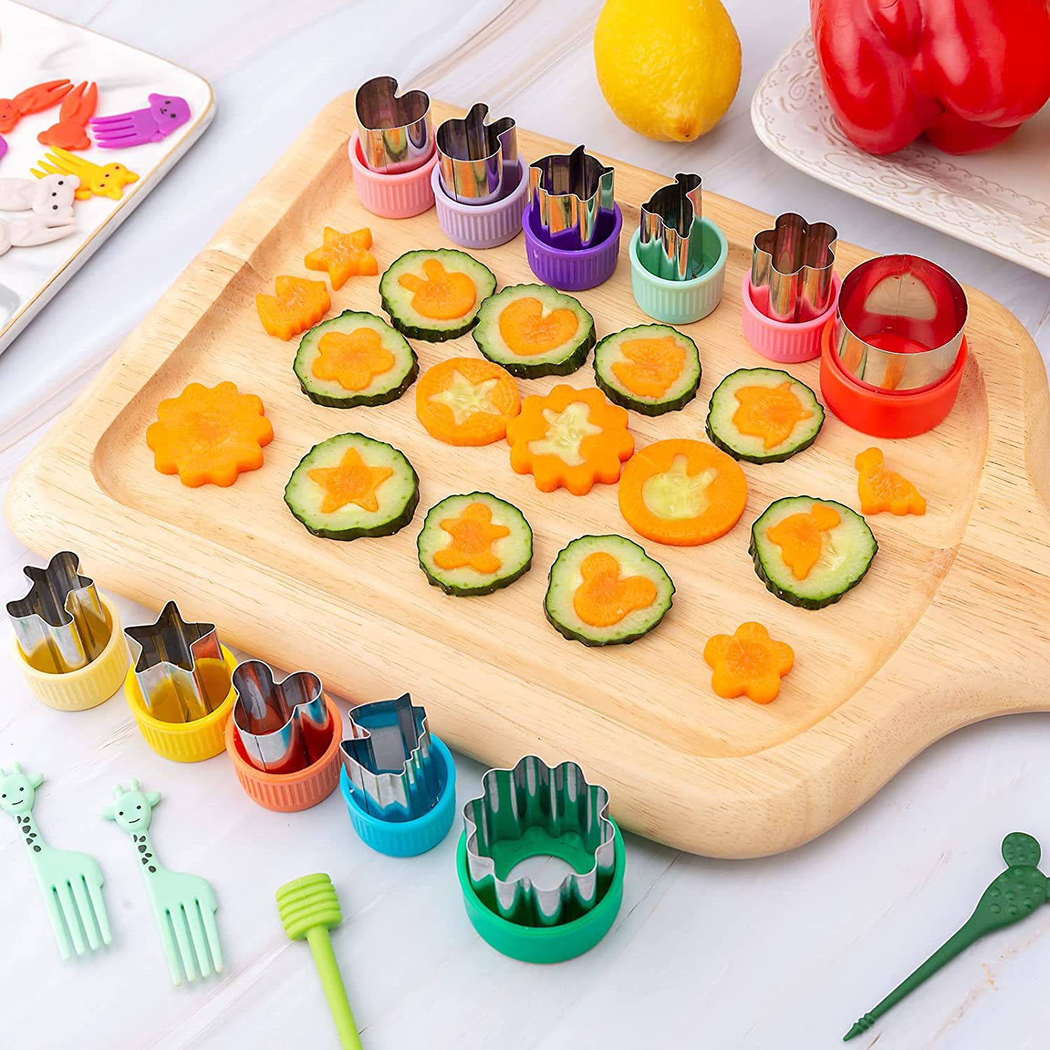 Roestvrijstalen groentesnijder - Kids Outdoor Kitchen Accessories recensie en prijs