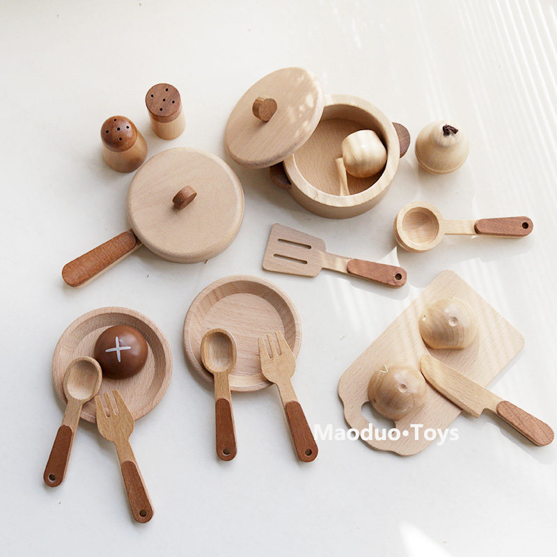 Maoduo Toys Beukenhouten Kinde - Kids Outdoor Kitchen Accessories recensie en prijs