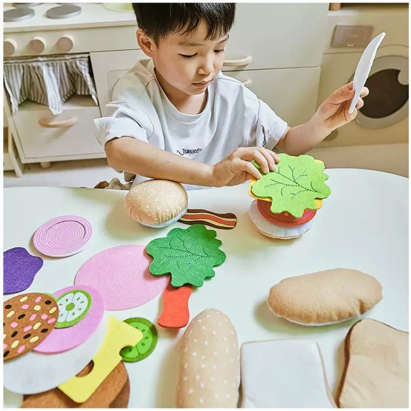 Vilt Burger Sandwich Set 28/10 - Kids Outdoor Kitchen Accessories recensie en prijs